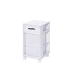 Nariah Contemporary Storage Cart White Frame 97217-ACME