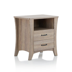 Colt Accent Table Rustic Natural/Oak? (Dark-Rustic Oak) 97262-ACME