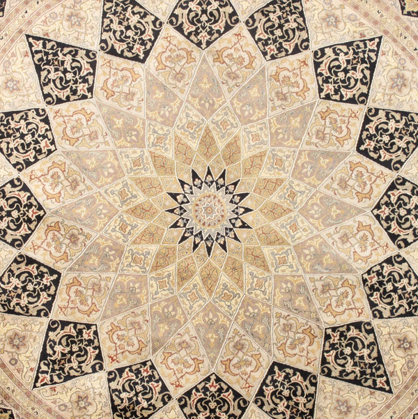 Pasargad Baku Collection Hand-Knotted Wool Area Rug 973315 10X10-PASARGAD