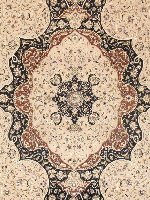Pasargad Baku Collection Hand-Knotted Wool Area Rug 973316 10X15-PASARGAD