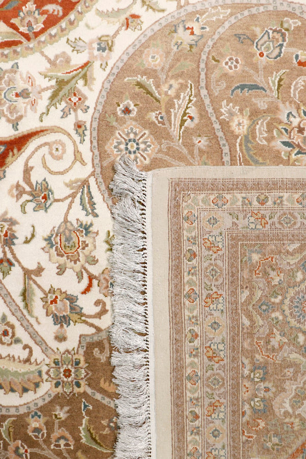 Pasargad Baku Collection Hand-Knotted Silk & Wool Area Rug 973318 10X14-PASARGAD