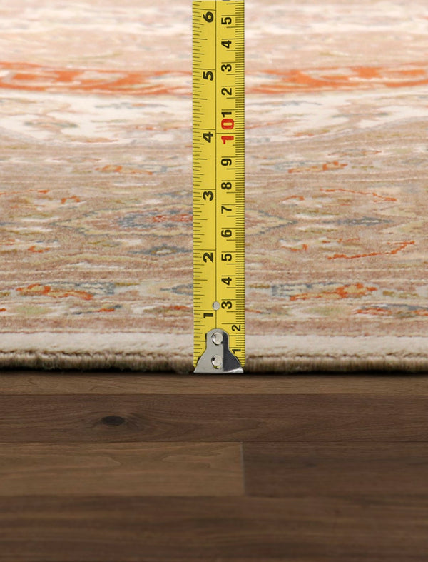 Pasargad Baku Collection Hand-Knotted Silk & Wool Area Rug 973318 10X14-PASARGAD