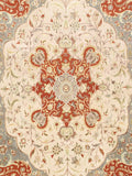 Pasargad Baku Collection Hand-Knotted Silk & Wool Area Rug 973319 10X14-PASARGAD