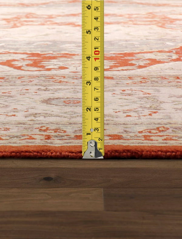 Pasargad Baku Collection Hand-Knotted Silk & Wool Area Rug 973319 10X14-PASARGAD