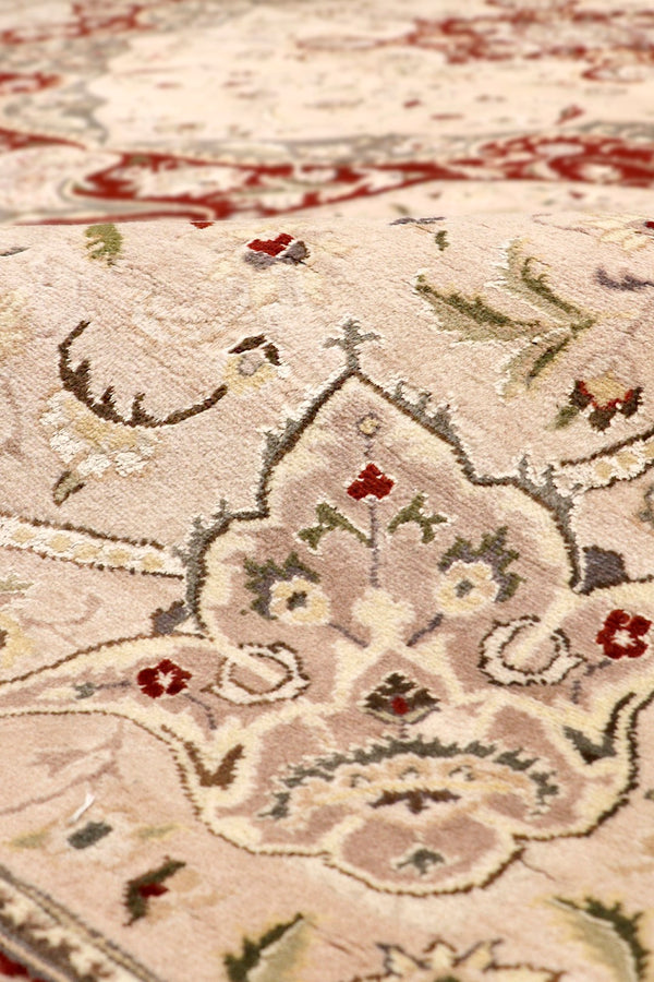 Pasargad Baku Collection Hand-Knotted Silk & Wool Area Rug 973320 10X14-PASARGAD