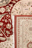 Pasargad Baku Collection Hand-Knotted Silk & Wool Area Rug 973320 10X14-PASARGAD