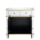 Dominic Glam/Modern Console Table Mirrored 97432-ACME