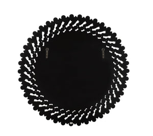 Kachina Glam/Modern Wall Decor Mirrored Frame w/Beveled Edge • Faux Gems Inlay 97585-ACME
