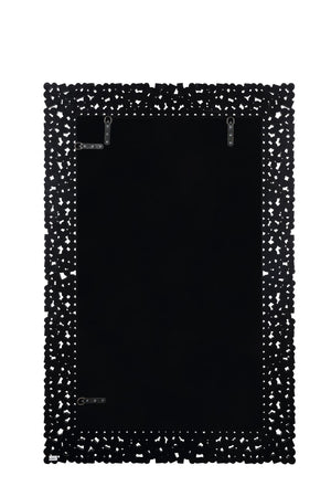 Kachina Glam/Modern Wall Decor Mirrored Frame w/Beveled Edge • Faux Gems Inlay 97586-ACME