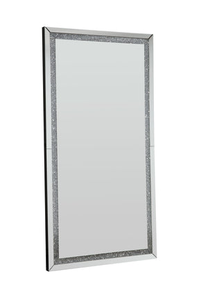 Noralie Glam/Modern Accent Mirror LED, Mirrored & Faux Diamonds 97600-ACME