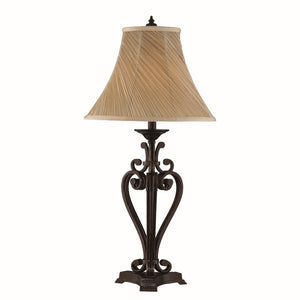 Angers 32.38'' High 1-Light Table Lamp - Dark Bronze