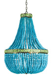 Hedy Turquoise Chandelier