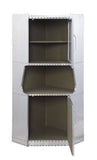 Brancaster Industrial Cabinet Aluminum (Matt Aluminum) 97710-ACME