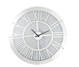 Noralie Glam/Modern Wall Clock Mirrored 97724-ACME