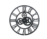 Dominic Glam/Modern Wall Clock Mirrored 97725-ACME