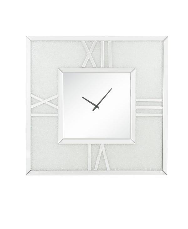 Noralie Glam/Modern Wall Clock with LED  97730-ACME