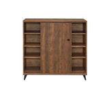 Waina Mid-Century Shoe Cabinet Oak (cc#) • LEG] PVC 97777-ACME