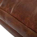 Njord Vintage Light Brown Leather Club Chair