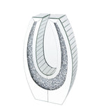 Noralie Glam Accent Decor Mirrored & Faux Diamonds 97818-ACME