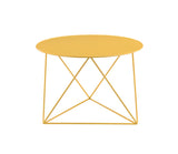 Epidia Contemporary Accent Table Yellow Finish 97841-ACME