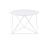 Epidia Contemporary Accent Table White Finish 97842-ACME