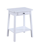 Kaife Transitional Accent Table White Finish 97859-ACME