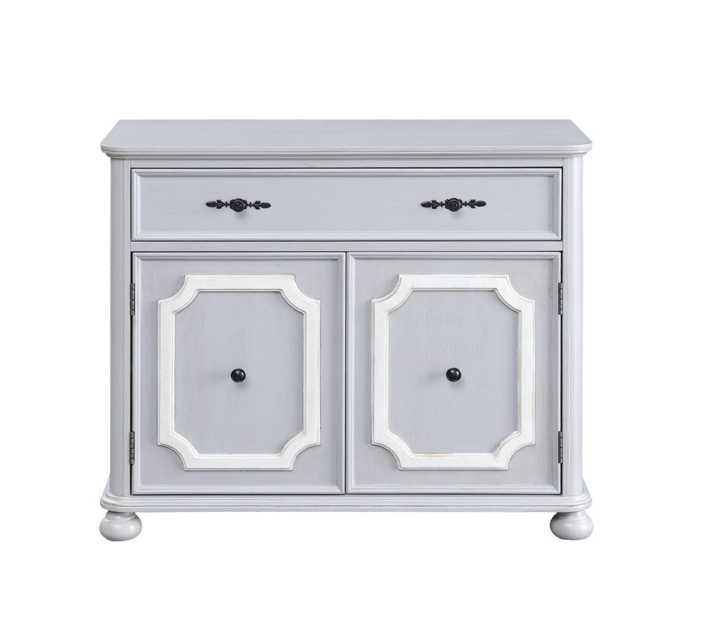 Enyin Transitional Cabinet Gray Finish 97861-ACME