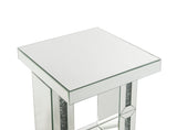 Noralie Glam Accent Table Mirrored & Faux Diamonds 97933-ACME