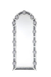 Noralie Glam Accent Floor Mirror Mirrored & Faux Diamonds 97983-ACME