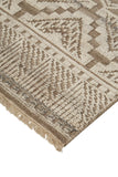 Payton Nomadic Diaimond Pattern Rug, Ivory/Tan, 9ft - 6in x 13ft - 6in Area Rug