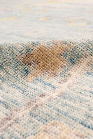 Pasargad Oushak Collection Hand-Knotted Wool Area Rug 980296 12x14-PASARGAD