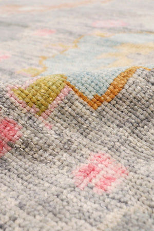 Pasargad Oushak Collection Hand-Knotted Wool Area Rug 980309 12x15-PASARGAD