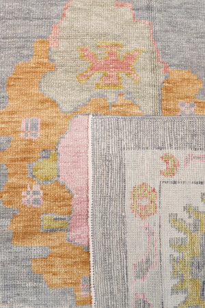 Pasargad Oushak Collection Hand-Knotted Wool Area Rug 980309 12x15-PASARGAD