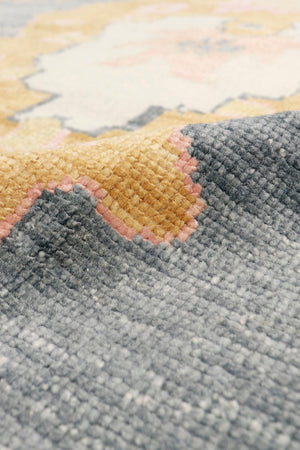 Pasargad Oushak Collection Hand-Knotted Wool Area Rug 980312 12x15-PASARGAD