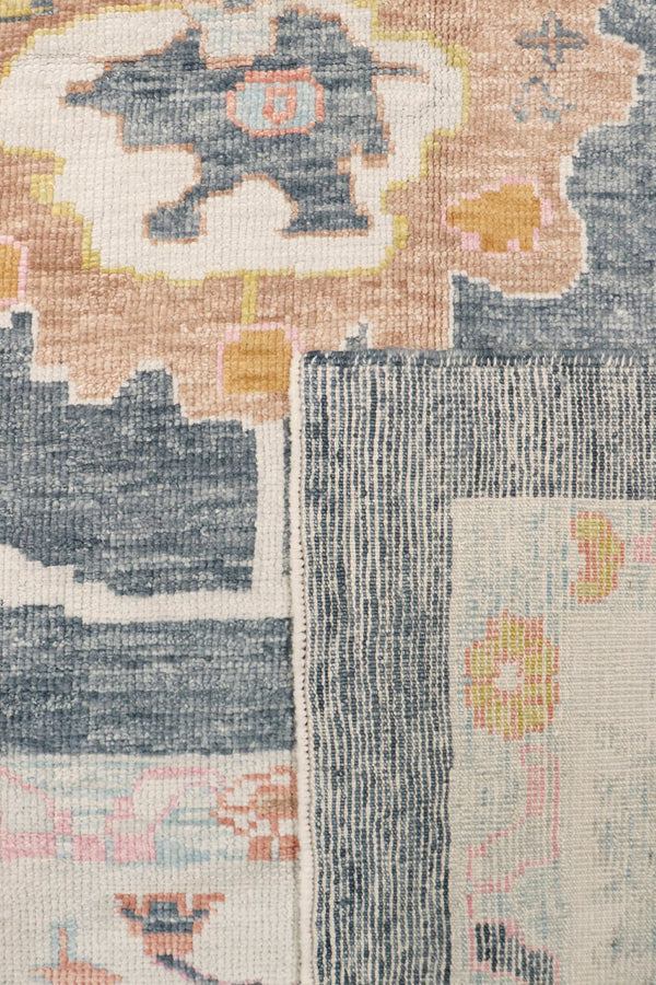 Pasargad Oushak Collection Hand-Knotted Wool Area Rug 980312 12x15-PASARGAD