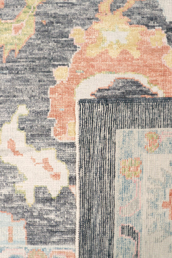 Pasargad Oushak Collection Hand-Knotted Wool Area Rug 980313 10x13-PASARGAD