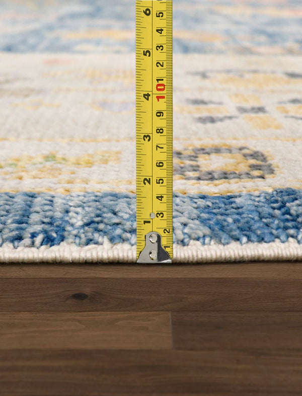 Pasargad Oushak Collection Hand-Knotted Wool Area Rug 980315 9x13-PASARGAD