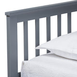 Baxton Studio Trine Classic and Traditional Grey Finished Wood Twin Size Daybed with Trundle