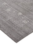 Legacy Contemporary Gabbeh Rug, Opal Gray/Ivory, 9ft - 6in x 13ft - 6in Area Rug