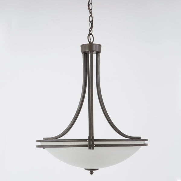 Yosemite Home Decor Sequoia Collection 21.5-Inch Foyer Pendant 98352-4DB-YHD