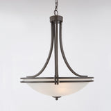 Yosemite Home Decor Sequoia Collection 21.5-Inch Foyer Pendant 98352-4DB-YHD