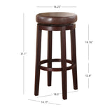 Maya Brown 29 Inches Bar Stool