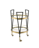 Vries Transitional Serving Cart