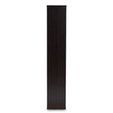 Baxton Studio Janne Modern and Contemporary Dark Brown Finished 8-Cube Multipurpose Storage Shelf