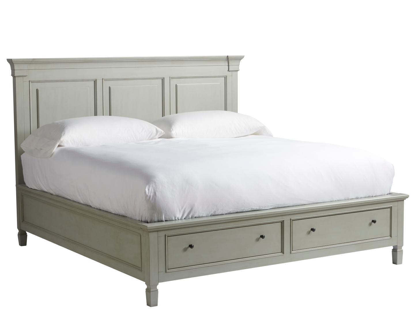 Universal Furniture Summer Hill Panel Storage Bed - Thumbnail 4