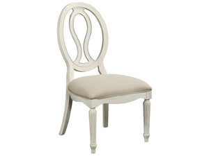 Universal Furniture Summer Hill Pierced Back Side Chair Pair 987636P-RTA-UNIVERSAL