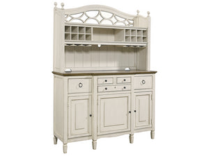 Universal Furniture Summer Hill Buffet w/Bar Hutch Complete 987670C-UNIVERSAL