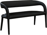 Sylvester Faux Leather Contemporary Bench