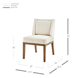 New Pacific Direct Ethan Fabric Dining Side Chair 9900079-276-NPD