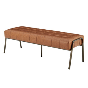 New Pacific Direct Venturi PU Tufted Bench 9900080-VCD-NPD